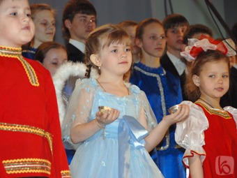 Воспитанники детсада «Рождественский» — участники областного фестиваля хоровых коллективов