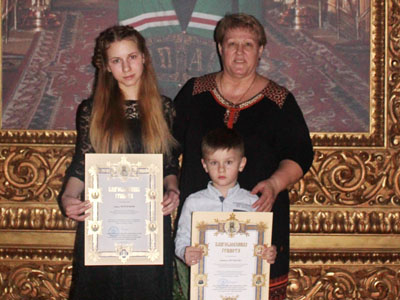 Воспитанника детского сада «Рождественский» наградили в Храме Христа Спасителя в Москве